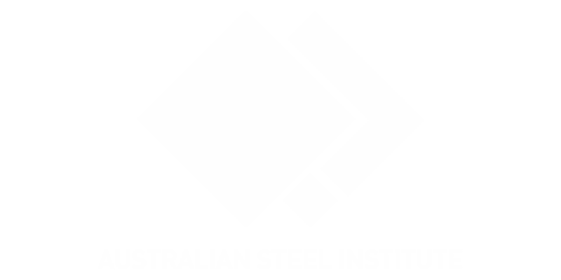 The Australian Steel Institute Logo in White