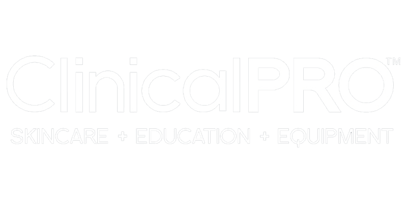 Clinical Pro Logo in White