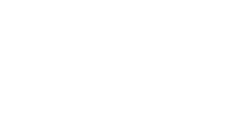 GSwitch Logo in White