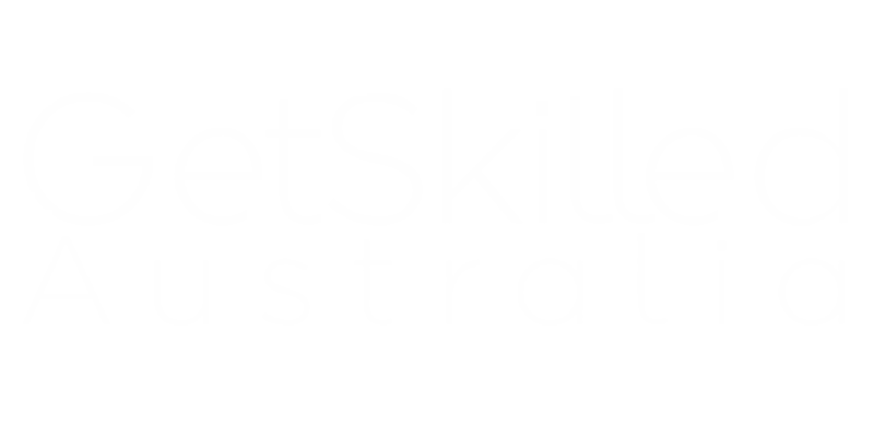 Get Skilled Australia Logo in White
