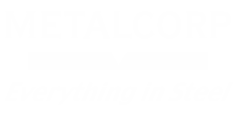 MetalCorp Logo in White