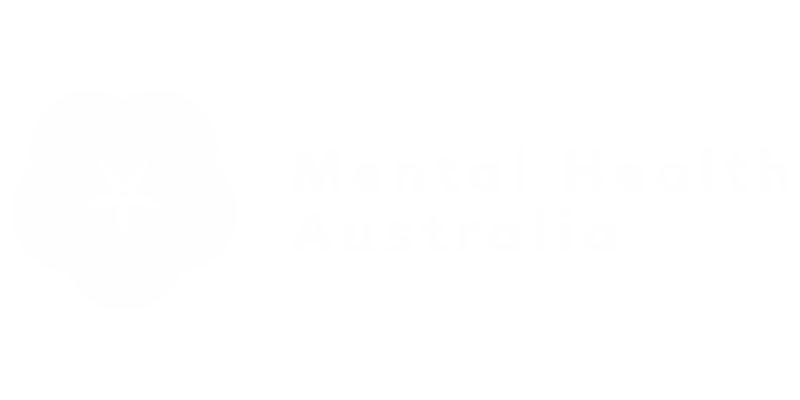 Mental Health Australia Logo in White