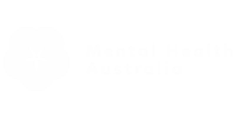 Mental Health Australia Logo in White