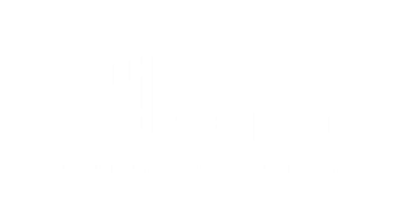 The Shed Company Logo in White